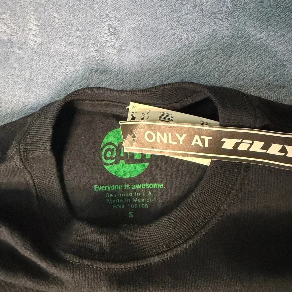 Tillys G.O.A.T. black t-shirt